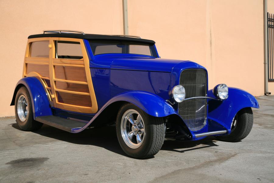  Ford SpeedWagon Woodie Phantom Hot Rod 1932 года  (фото 3 из 9)